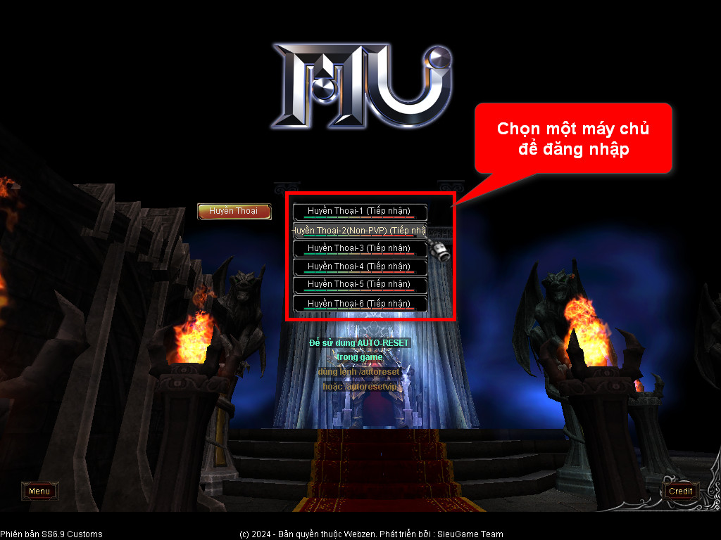 Chức năng chính của Game MU Đỉnh Cao