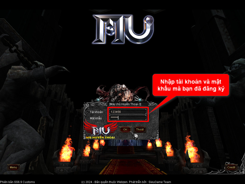 Chức năng chính của Game MU Đỉnh Cao