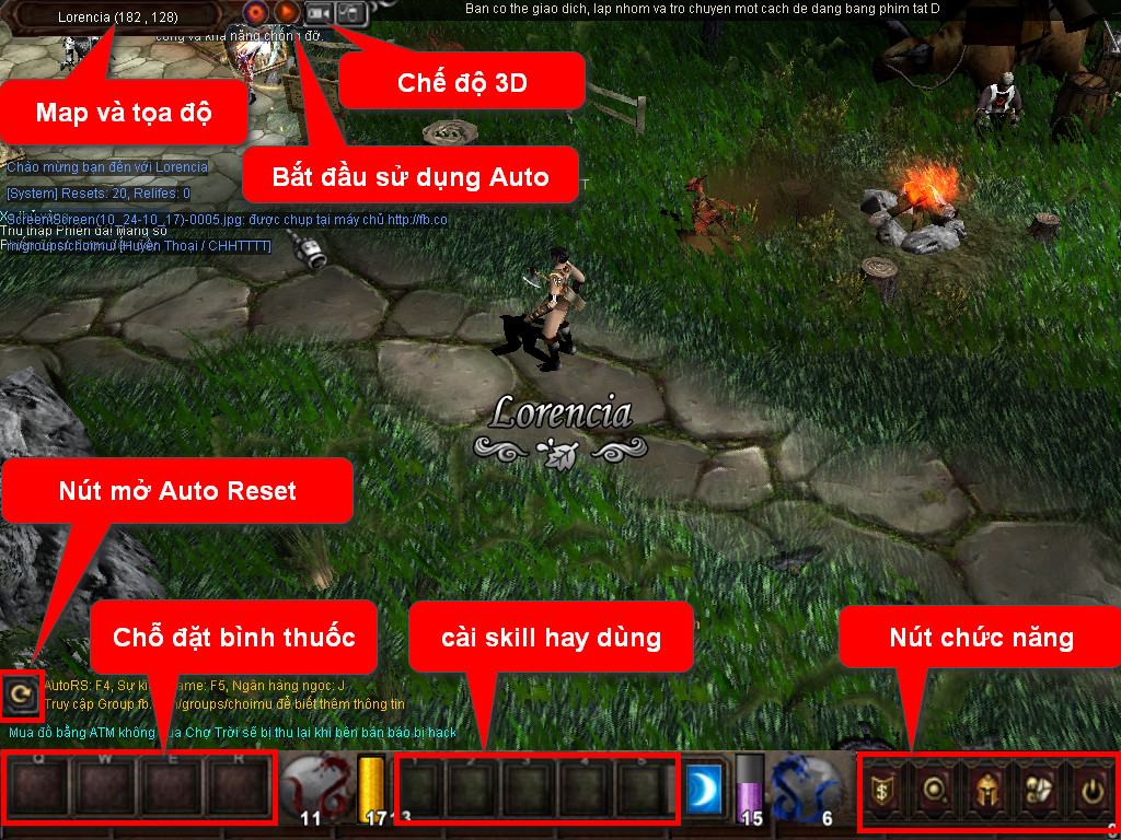 Chức năng chính của Game MU Đỉnh Cao