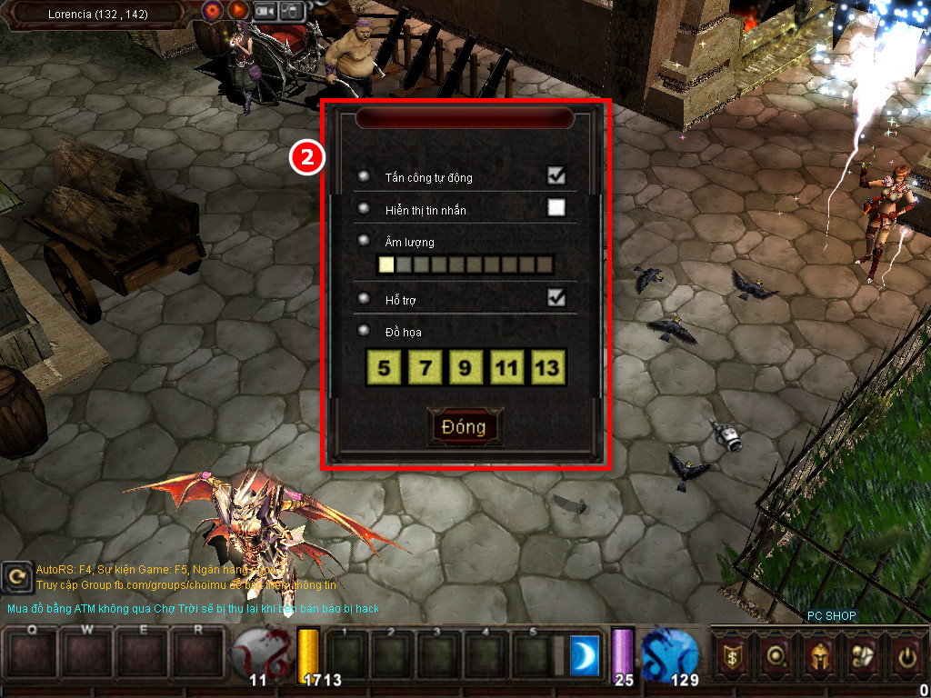 Chức năng chính của Game MU Đỉnh Cao